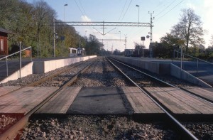Billeberga station, plattformarna