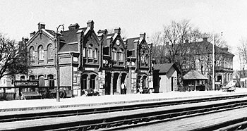 Teckomatorps station på 1920-talet