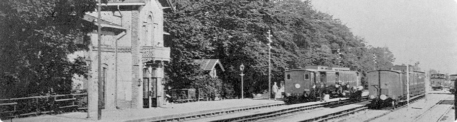 Billeberga station cirka 1900
