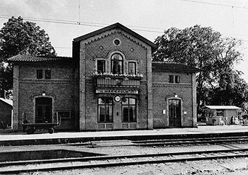 Marieholms station på 1940-talet