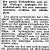 Tidningsartikel ur Sydsvenskan 17 januari 1951